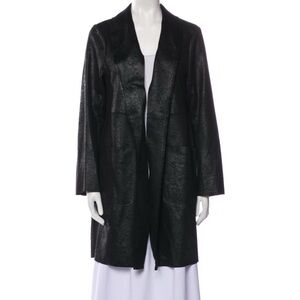 Philosophy Black Trench Coat